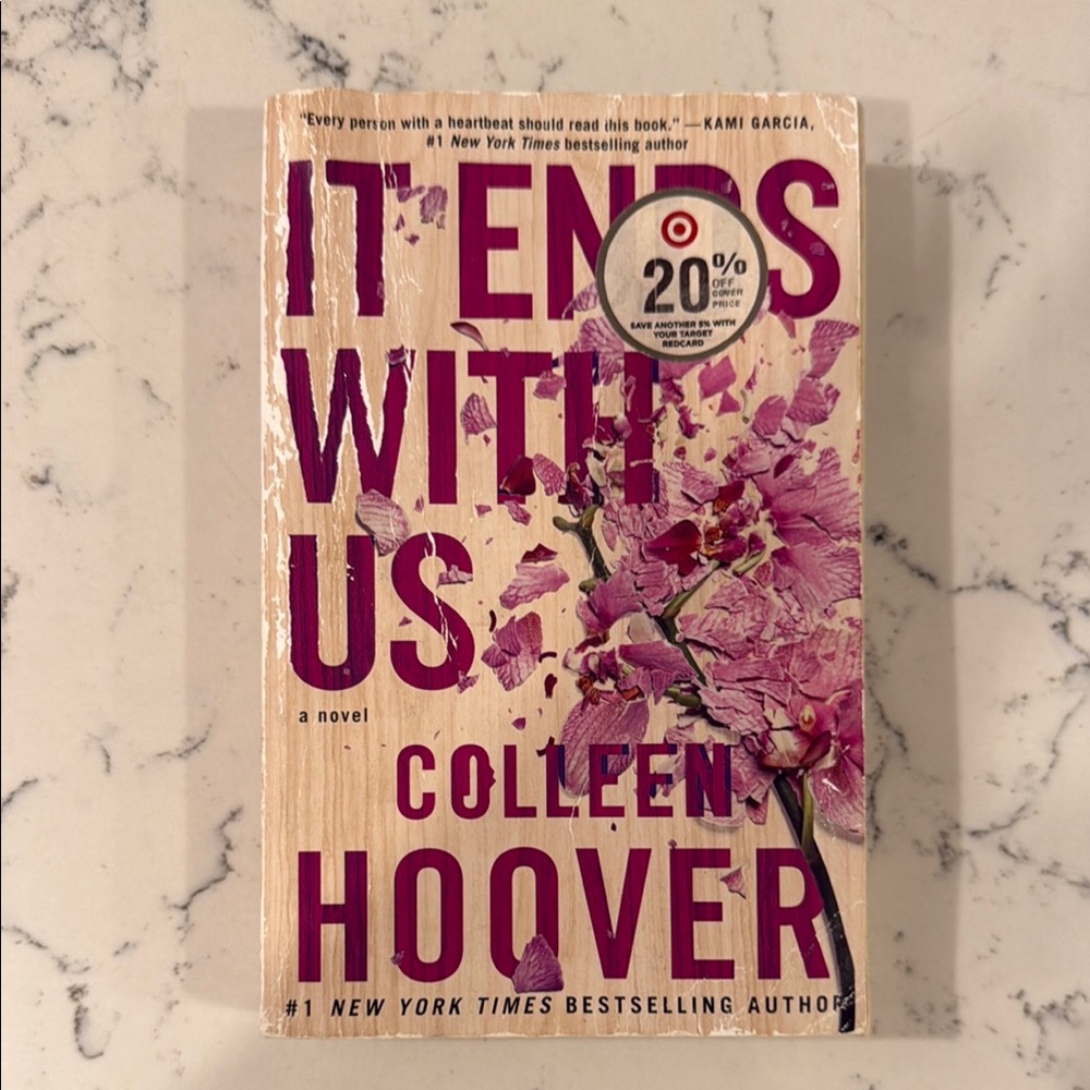 'It Ends With Us' Novel - Pink Cover
